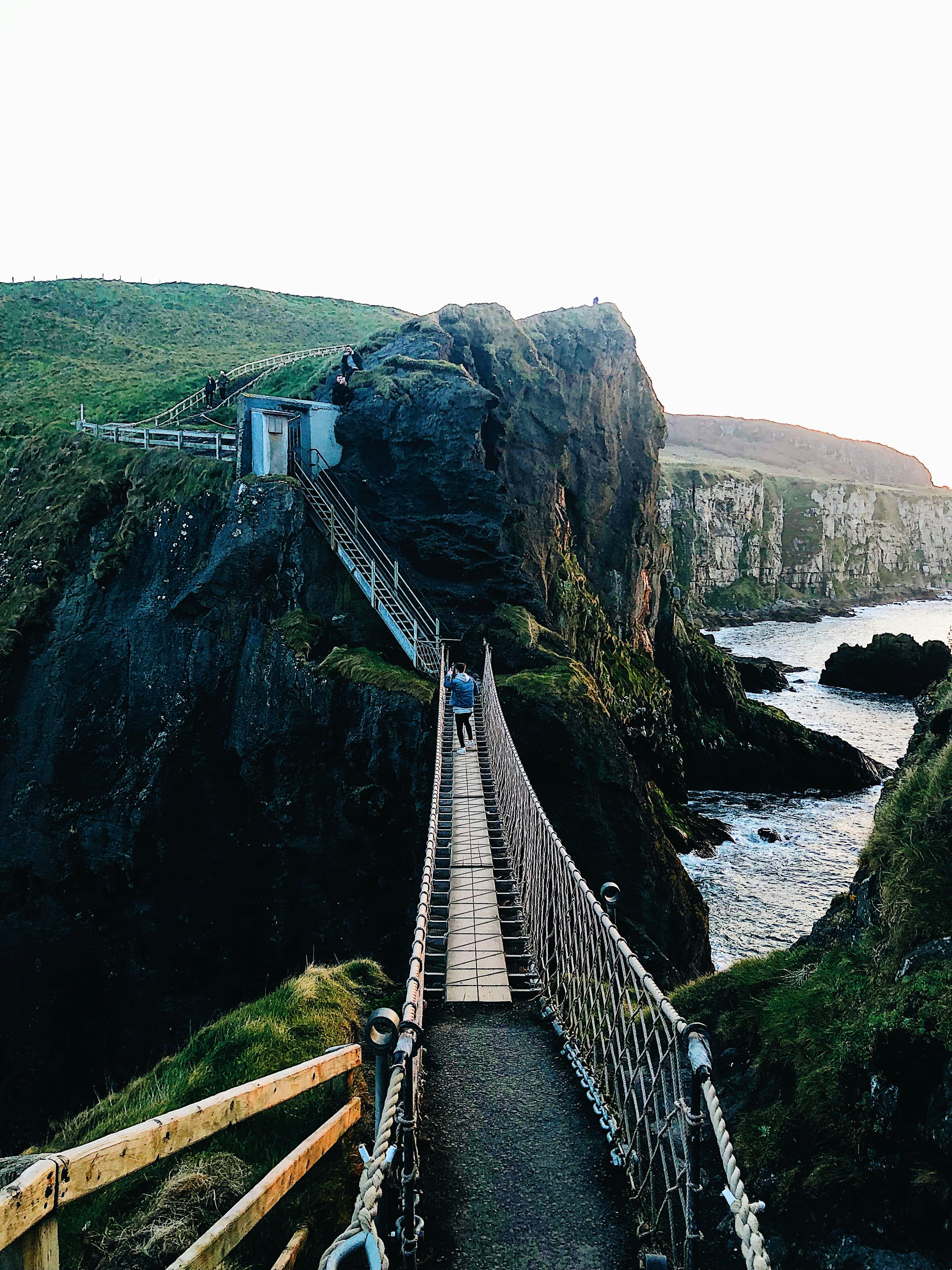 Carrick-a-Rede rope bridge Causeway Coast Northern Ireland