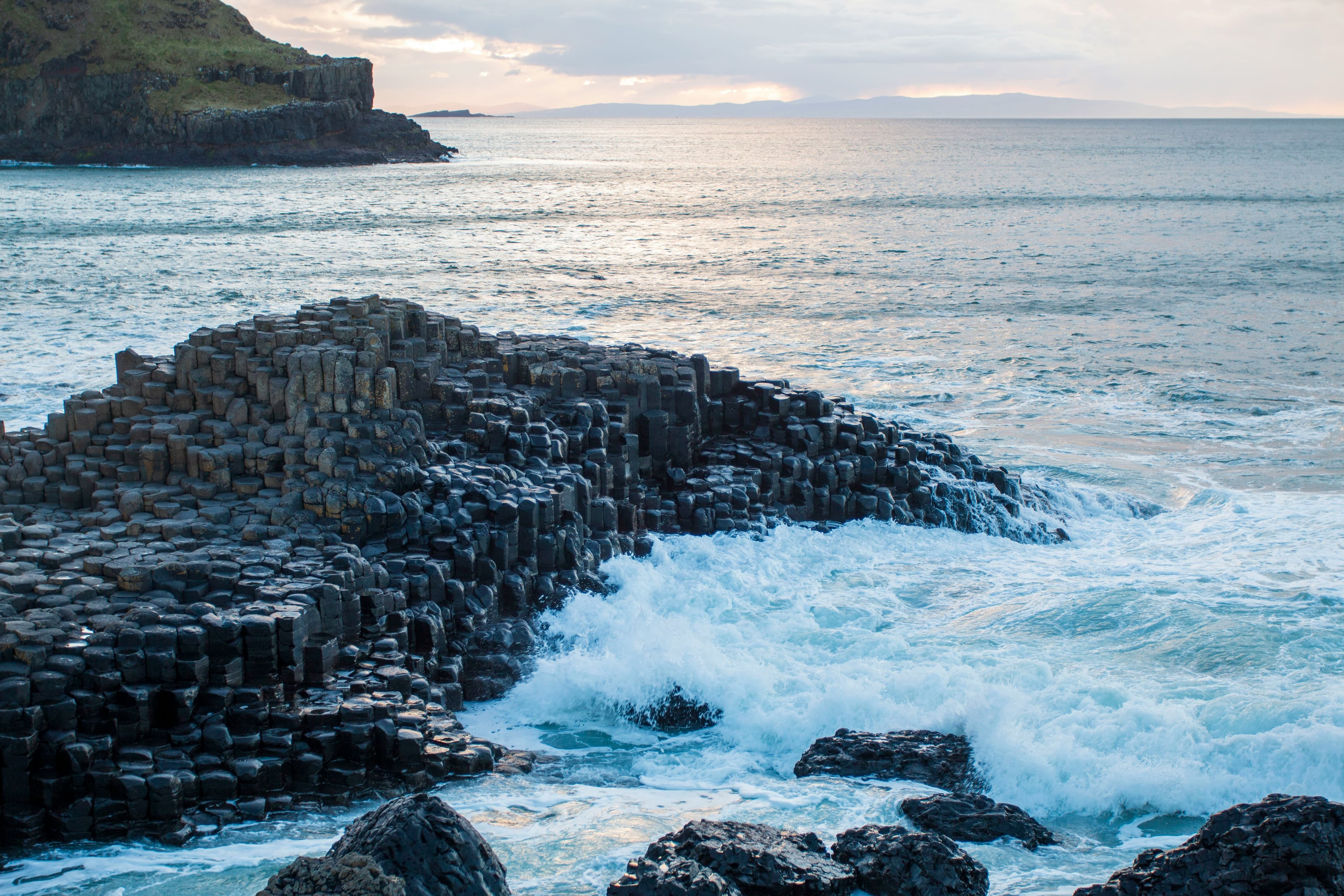 Private Giant's Causeway tour from Belfast at golden hour